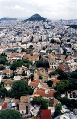 The Plaka from the Acropolis